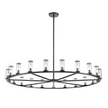 Alora Lighting CH309021UBCG - Revolve Clear Glass/Urban Bronze 21 Light Chandeliers