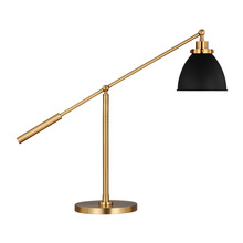 Visual Comfort & Co. Studio Collection CT1101MBKBBS1 - Wellfleet Dome Desk Lamp