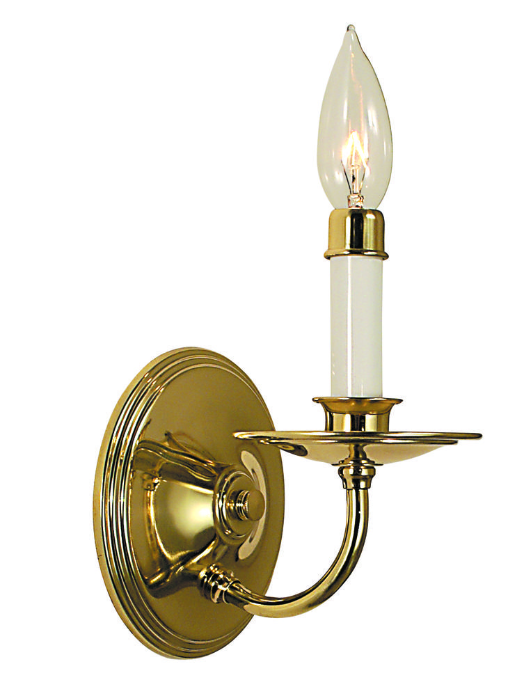 1-Light Matte Black Jamestown Sconce