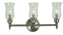 Framburg 2503 BN - 3-Light Brushed Nickel Sheraton Sconce