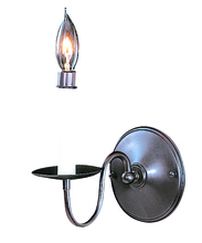 Framburg 9221 MB - 1-Light Mahogany Bronze Jamestown Sconce