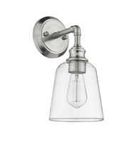 HOMEnhancements 70076 - Vivio Milla 1-Light Sconce/Vanity - Brushed Nickel