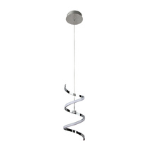 HOMEnhancements 70196 - Vivio ZOE LED Spiral Pendant-Chrome