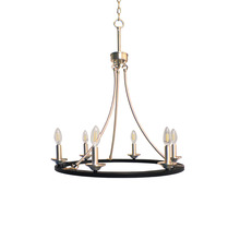 HOMEnhancements 20520 - Trento 6-Light Ring Chandelier - MB/CG E12