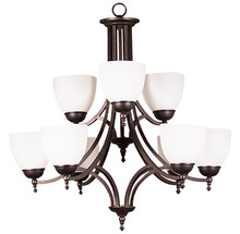 HOMEnhancements 20757 - Fort Worth Upgrade 9-Light Chandelier - MB