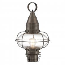 ELK Home 1511-BR-CL - Classic Onion 17.5'' High 1-Light Outdoor Post Light - Bronze