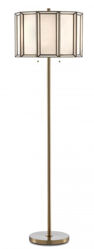 Daze Brass Floor Lamp