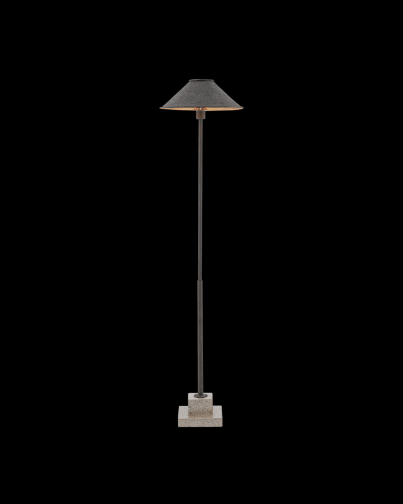 Fudo Black Floor Lamp