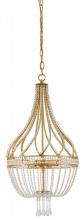 Currey 9000-0061 - Ingenue Gold Beaded Glass Chan