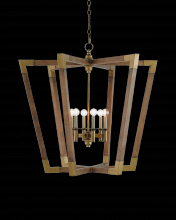 Currey 9000-0008 - Bastian Large Chestnut Lantern