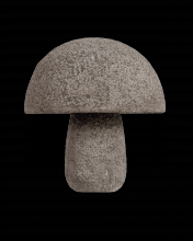 Currey 2200-0058 - Large Granite Mushroom