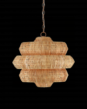 Currey 9000-0604 - Antibes Small Natural Chandeli